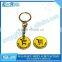 Supermarket Shopping Cart Coin Keyring
