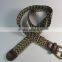 handmade braided fabric belt for man
