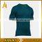 Guangzhou Shandao180g Polyester Spandex Dri Fit Short Sleeve O-Neck Plain Dyed Men Gym Fitness T Shirt