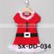 wholesale 3pcs set baby Santa clothes vetement enfant christmas outfits with hat