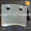 Customized shaped pieces UHME-PE products, anti-impact cushion block with hole