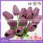 2015 hot selling artificial flower red tulip artificial PU flower