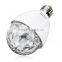 LED Crystal Rotating Bulb Lamp / Christmas Party Stage Light / led mini light bulb lamp