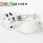 Wholesale T-type and Light Plastic Casing 480MBPS 4 port usb 2.0 hub with Led indicators