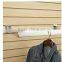 Steel U-shaped clothes hanging pole