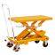 Mobile Manual Hydraulic Scissor Lift Table Truck
