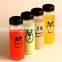 Sport Style Portable Cheap Clear Plastic Water Bottles Sport Bicycle My Water Bottle 500ml Space Cup bear Bottles