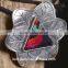JIXIU new arrival necklace pendant heart shape miao silver pendant vintage