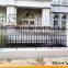 Wrought iron galvanized steel fence panels