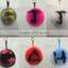 wholesale for handbag number fox fur balls keychain