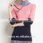 15STC6708 bamboo colorful cardigan sweater