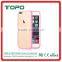 For iphone 7 plus Style Candy Color PC+TPU frosted Soft Clear Transparent Bumper cell phone case back covers