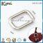 Rectangle Nickel Welded Metal Custom Rings For Bag Strap