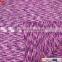 Polyetser Spandex Knit Fabric Space Dyed Single Jersey Sports Fabric