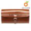 Italian vegetable tanned leather tool bag,luxury easy carry case for tools