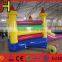 Kids small inflatable commercial bounce house combo, PVC tarpaulin small inflatable bouncer with slide