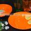 Round 8 inches deep plastics dinner plate