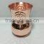 Copper YOGA OM Jal Neti Pot for Nasal Irrigation Congestion Allergies, Sinutis, Head Aches and Asthma Health Benefits