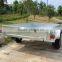 8x5 Hot Dipped Galvanized Chequer Plate Fully Welded Box Trailers 750kg Heavty Duty Trailer Farm Trailers