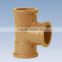 All socket high quality Tee for pvc pipe