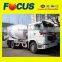 Large mix volume concrete mix truck 10m3 mobile concrete truck mixer