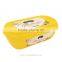 Coloful Disposable PP Ice Cream Container with Lid, Wholesale IML Plastic Ice Cream Container Sizes