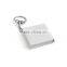 Mini 1m plastic tape measure with keyring