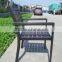 Grey Plastic Wood Arm Chair Cheap Outdoor Chairs