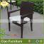 high quality outdoor furniture in patio /garden rattan table and chair