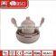 Lovely Design Wheat Fiber Children Tableware Set With Spoon And Fork Passed EU Standard