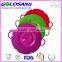 4 colors micowave safe pot lid silicone spill stopper