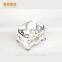 stock ceramic tissue paper box with gold painted tissue box design