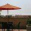 New styles of the wooden & stainless steel handle sun umbrella