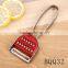 Wooden handle round head good quality stainless steel vegetable and fruit peeler
