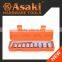 AK-9768 10 PCS CRV 1/2" DR.socket wrench set