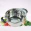 26cm Stainless Steel Soup Pot Kitchen Cooking Pot Stockpot for Gas and Induction Cooker
