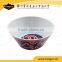 9'' food-grade round melamine bowl with full printing