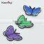 Colorful butterfly custom embroidery textile patch WEF-032