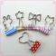 Shiny colorful printing animal rabbit design metal binder clips