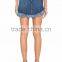 2016 fashion women denim skirts, high quality latest design mini skirt for women