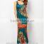 Wholesale Ladies Fashion Maxi Dress 2017 Bohemian Tribe Print Long Dress