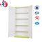 Double door metal wardrobe godrej almirah design display cabinets