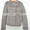 Hand Knitted Kids Cardigan Wool Sweater Knitting Design For Girl