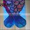 Custom wholesal hot girls japanese stocking movie christmas sublimation print tube mermaid socks