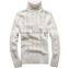 Men's fashion cable pullover turtle model sweater