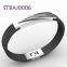 Stainless Steel Bracelet Blanks Magnetic Men Handmade Braided Bracelets