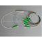 1x8 PLC splitter mini module blockless 0.9mm with LC/APC connector