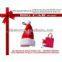 2012 Hot Christmas Hat Folding Shopping Bags Reusable