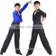 Boys Rhinstone Collar Stage Competition Clothes Kids Long Sleeve Latin Cha-Cha Dance Shirts Leotard