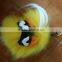 SJ746 Colorful Raccoon Fur Monster Keychains Real Fur Monster Pendant Fashion Fur Monster